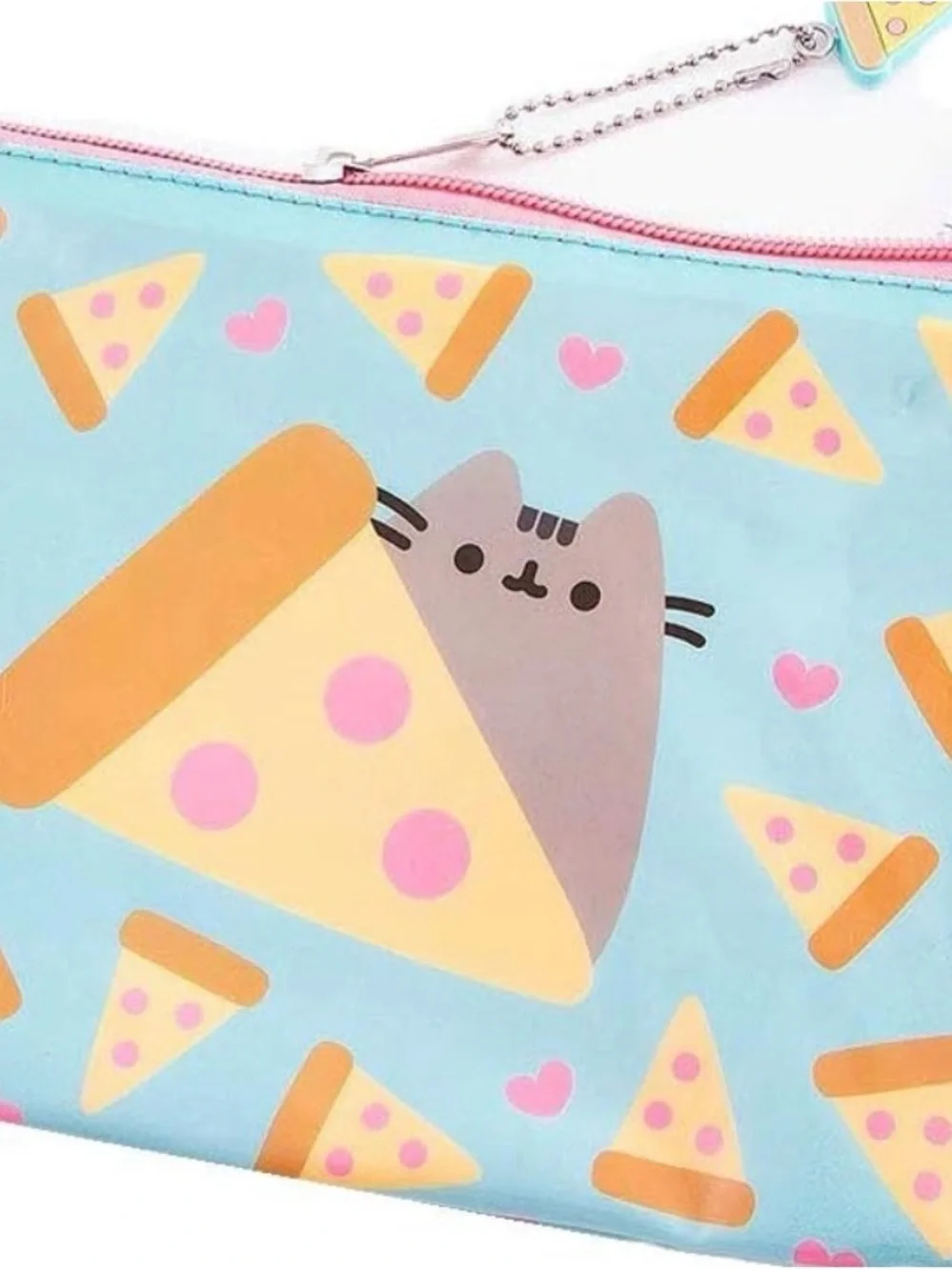 Pusheen Pizza Pencil Pouch Cosmetic Stationary Bag